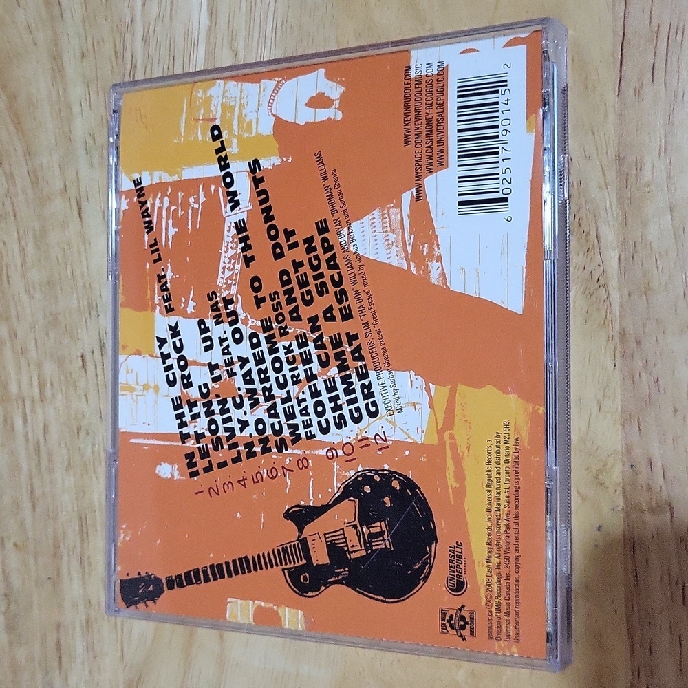 Kevin Rudolf - In The City CD - Picture 2 of 5